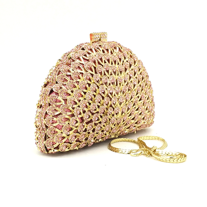 [Copy]Classical Crystal Clutch