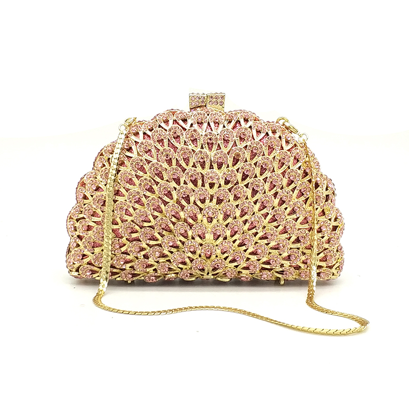 [Copy]Classical Crystal Clutch