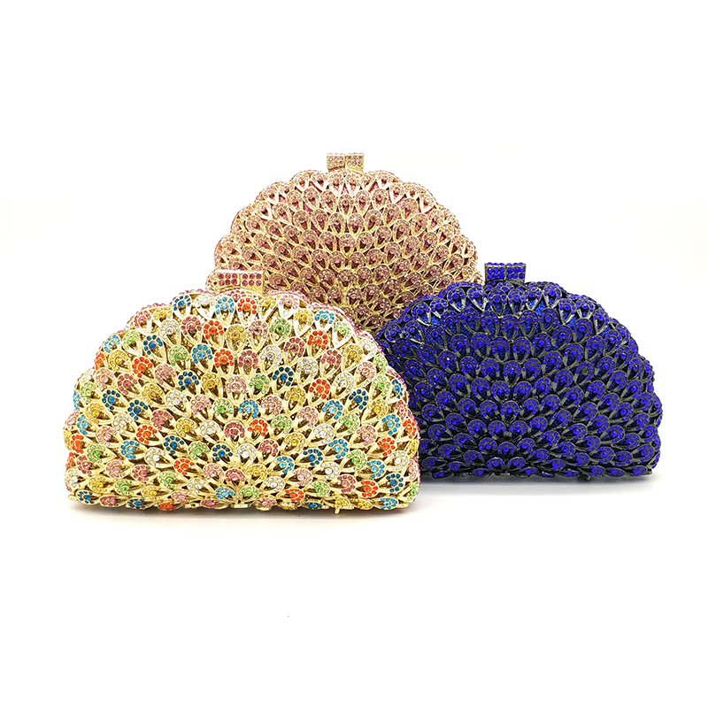 [Copy]Classical Crystal Clutch