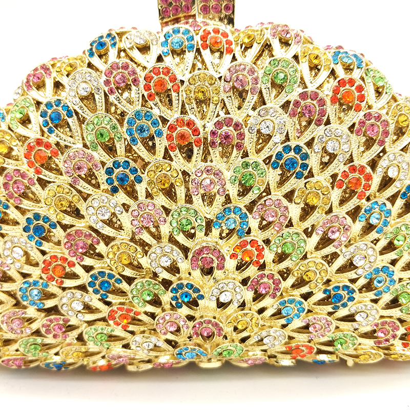 [Copy]Classical Crystal Clutch
