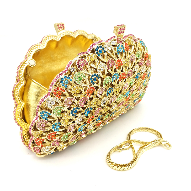 [Copy]Classical Crystal Clutch