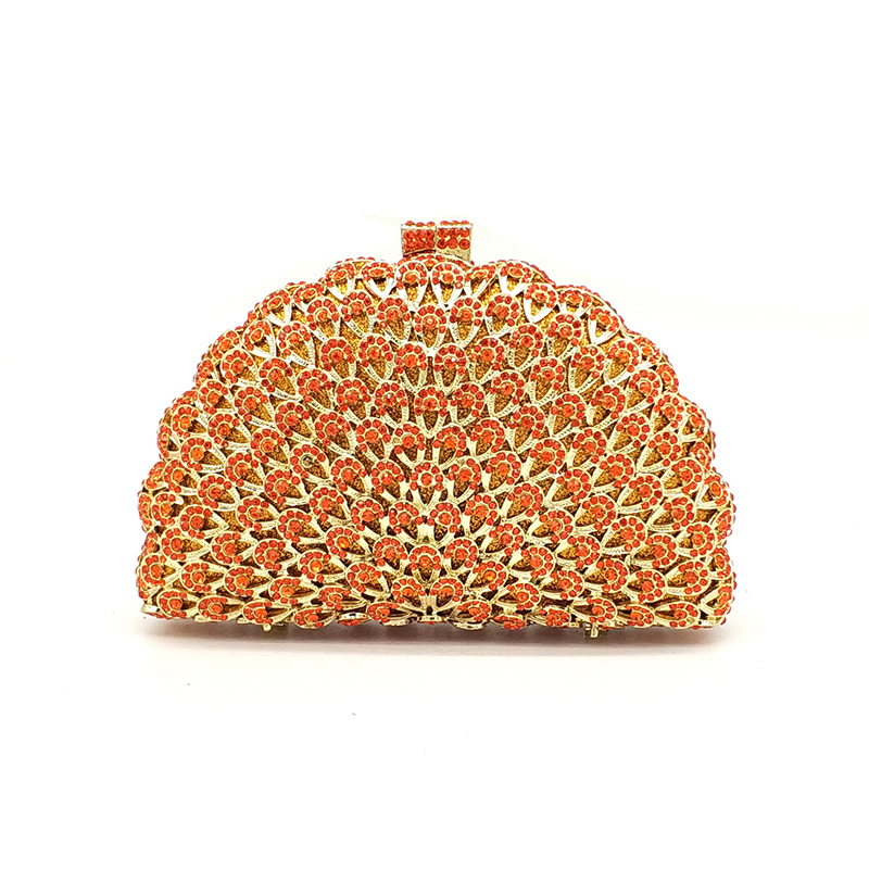[Copy]Classical Crystal Clutch