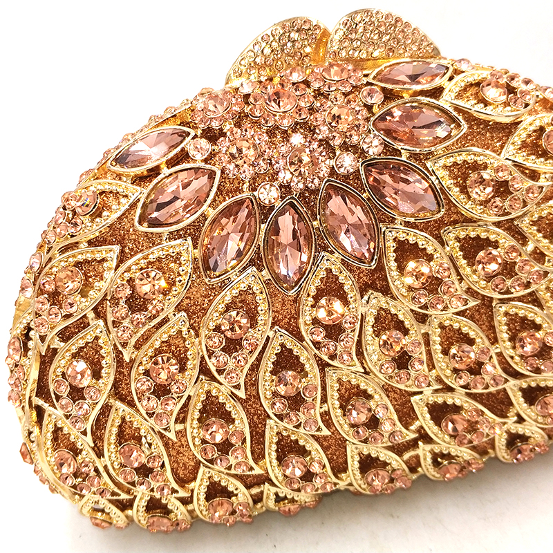 [Copy]Classical Crystal Clutch