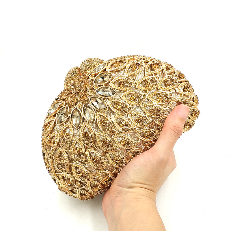 [Copy]Classical Crystal Clutch