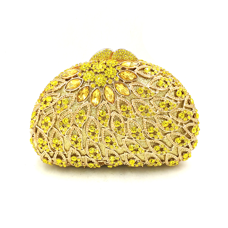 [Copy]Classical Crystal Clutch