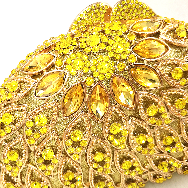 [Copy]Classical Crystal Clutch