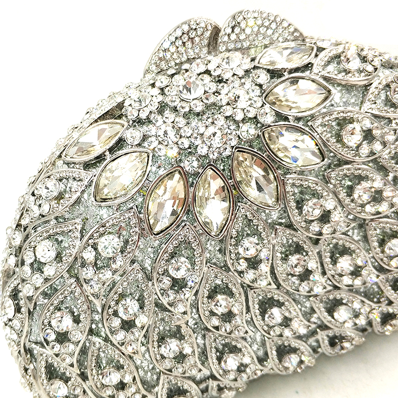 [Copy]Classical Crystal Clutch