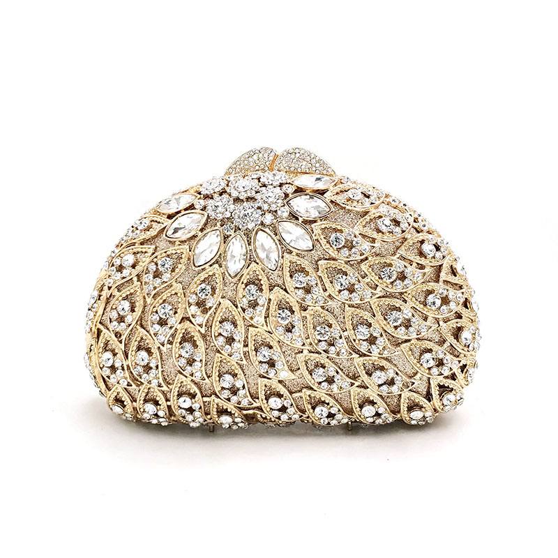 [Copy]Classical Crystal Clutch