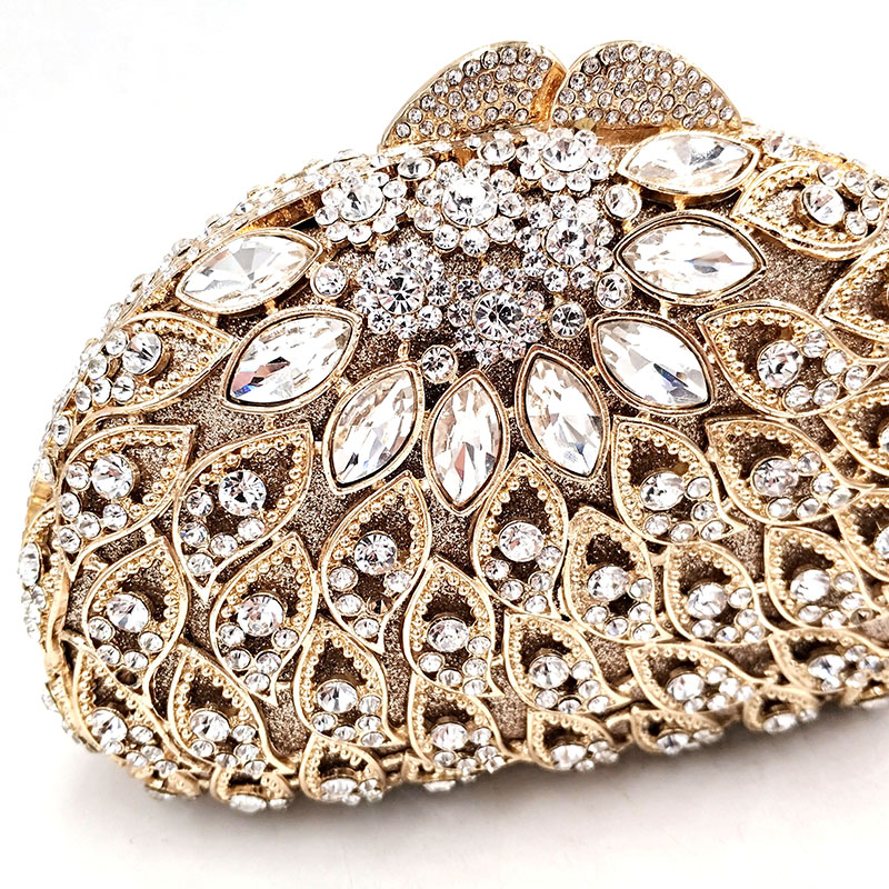 [Copy]Classical Crystal Clutch