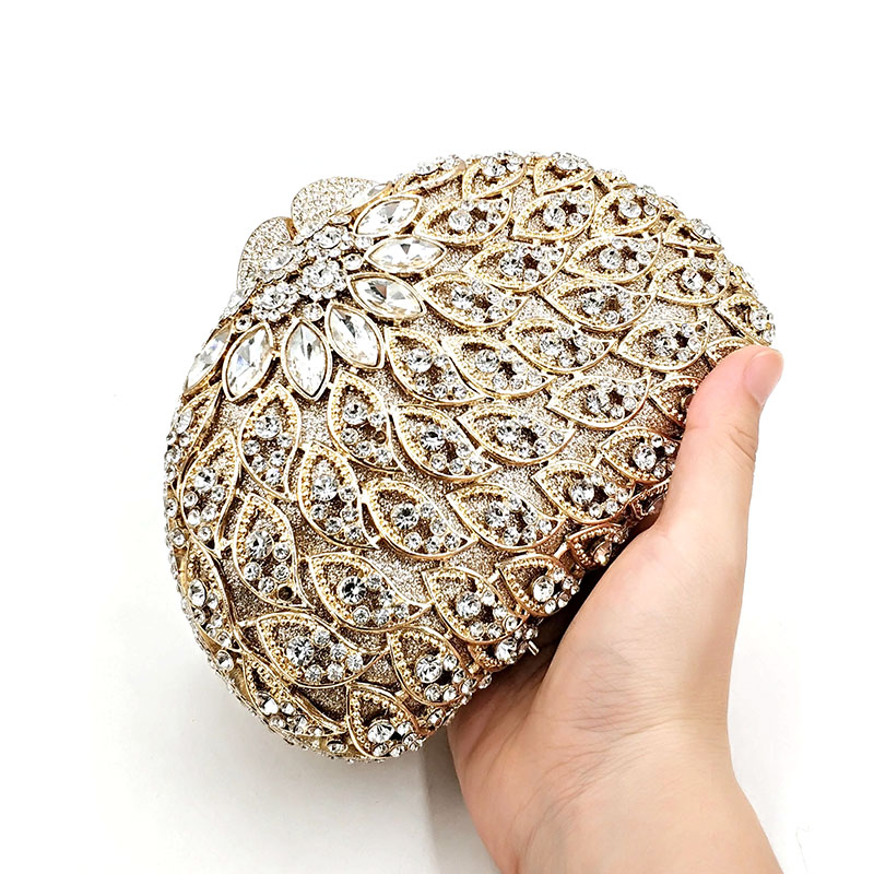 [Copy]Classical Crystal Clutch