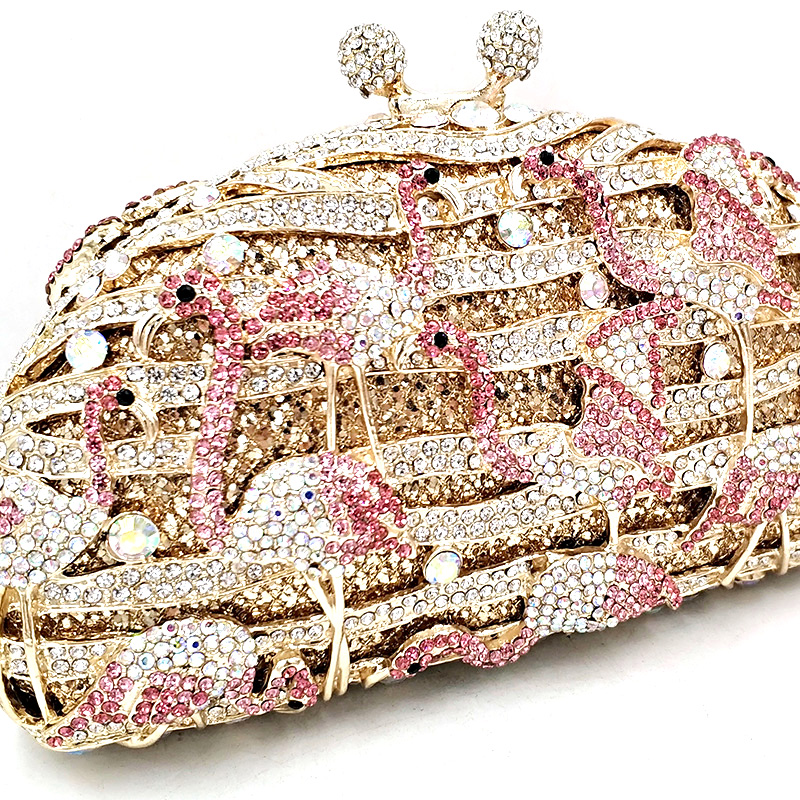 Flamingo Clutch