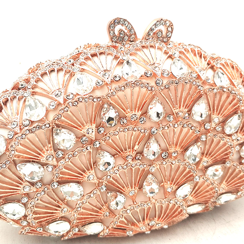 Colorful Scallop Clutch