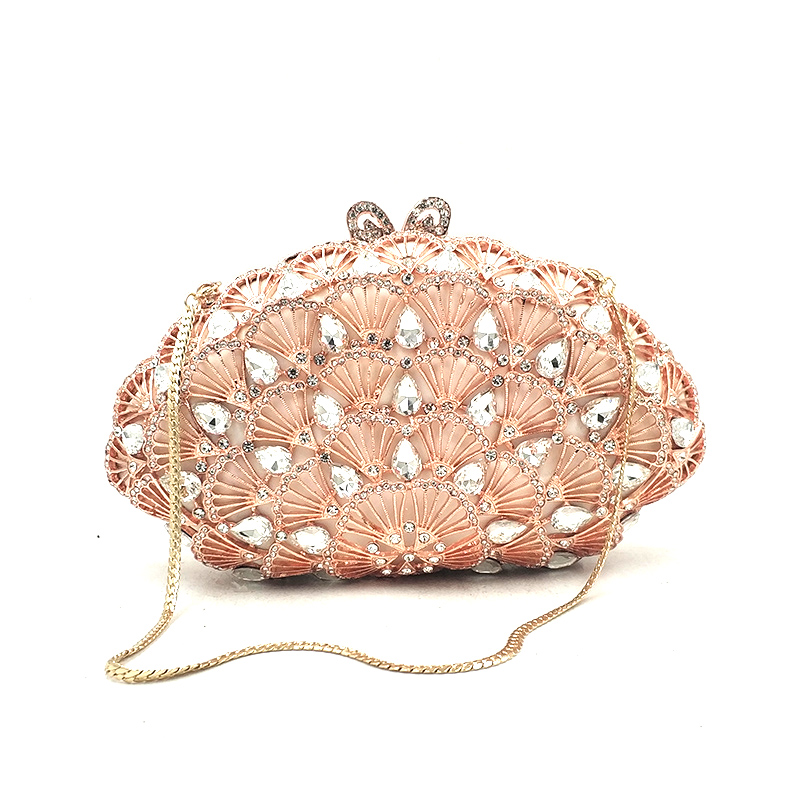 Colorful Scallop Clutch