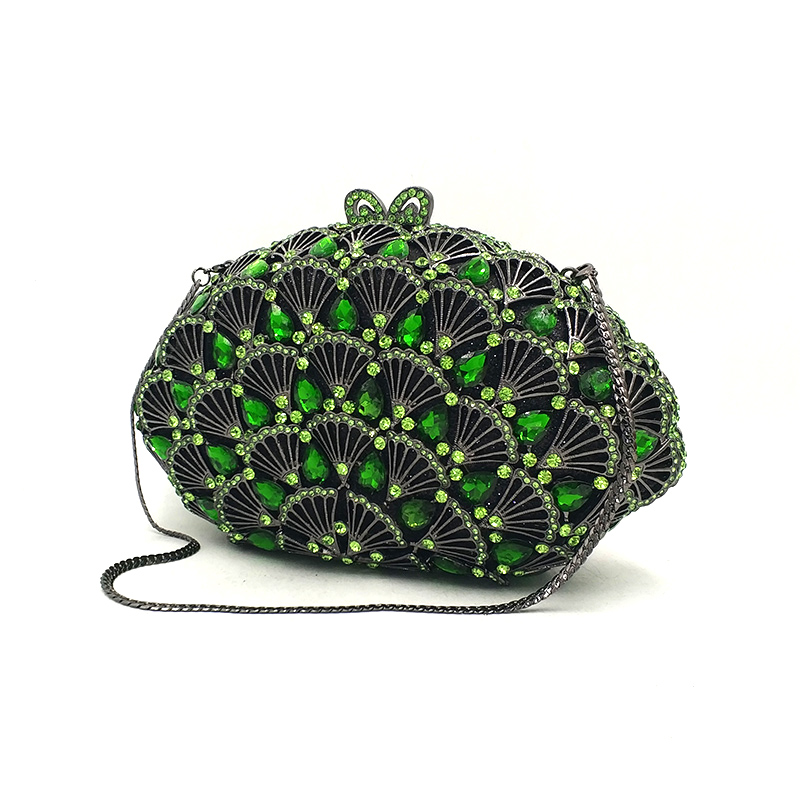 Colorful Scallop Clutch