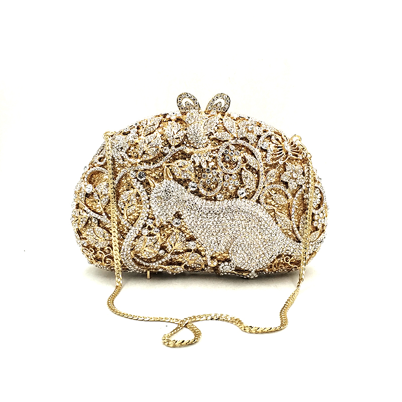 Lovely Kangaroo Crystal Bag