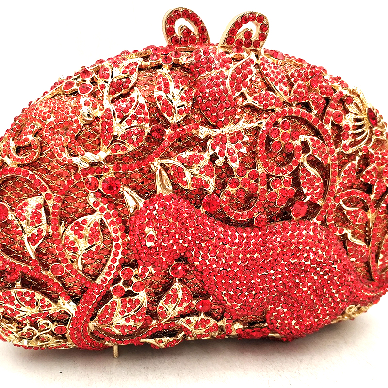 Lovely Kangaroo Crystal Bag