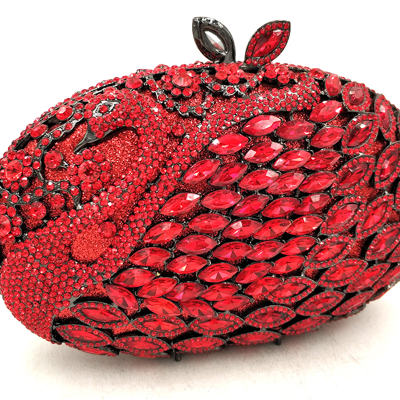 Swan Diamond Clutch