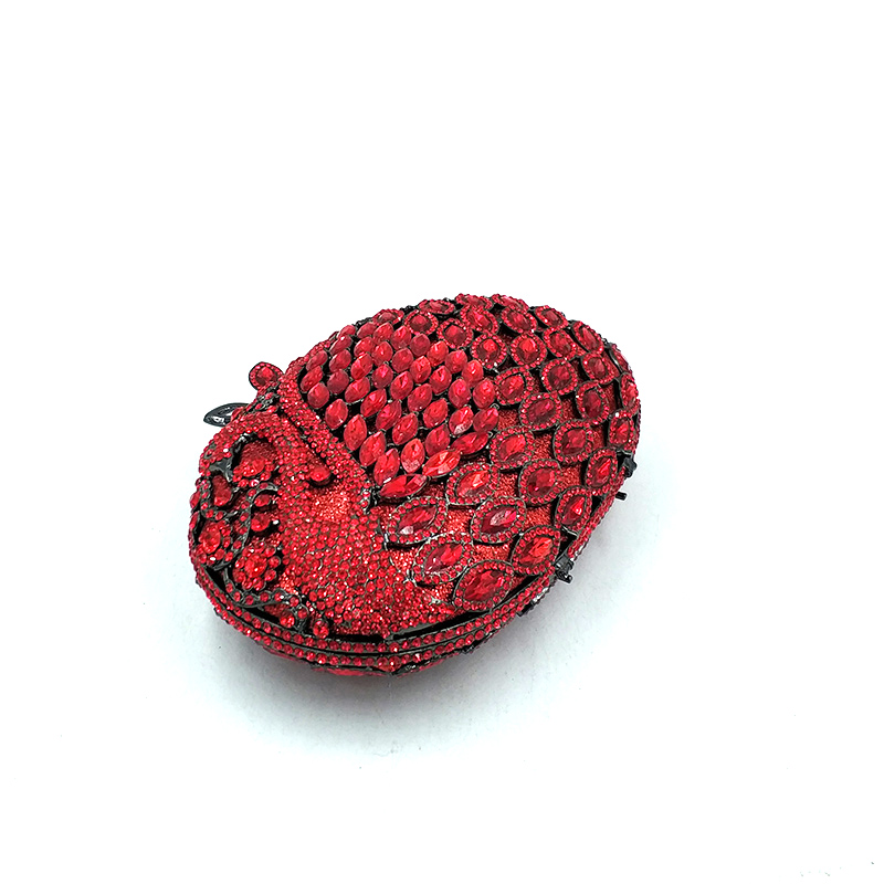 Swan Diamond Clutch