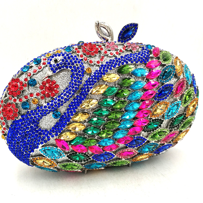 Swan Diamond Clutch
