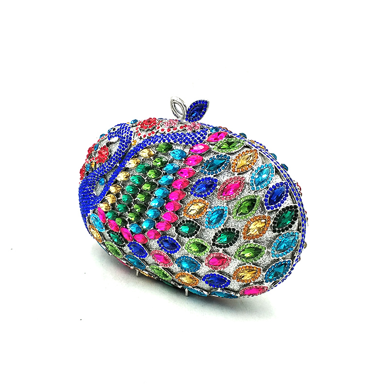 Swan Diamond Clutch