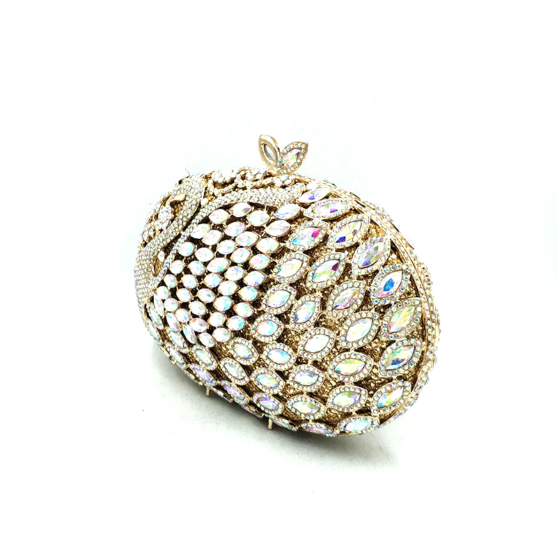 Swan Diamond Clutch