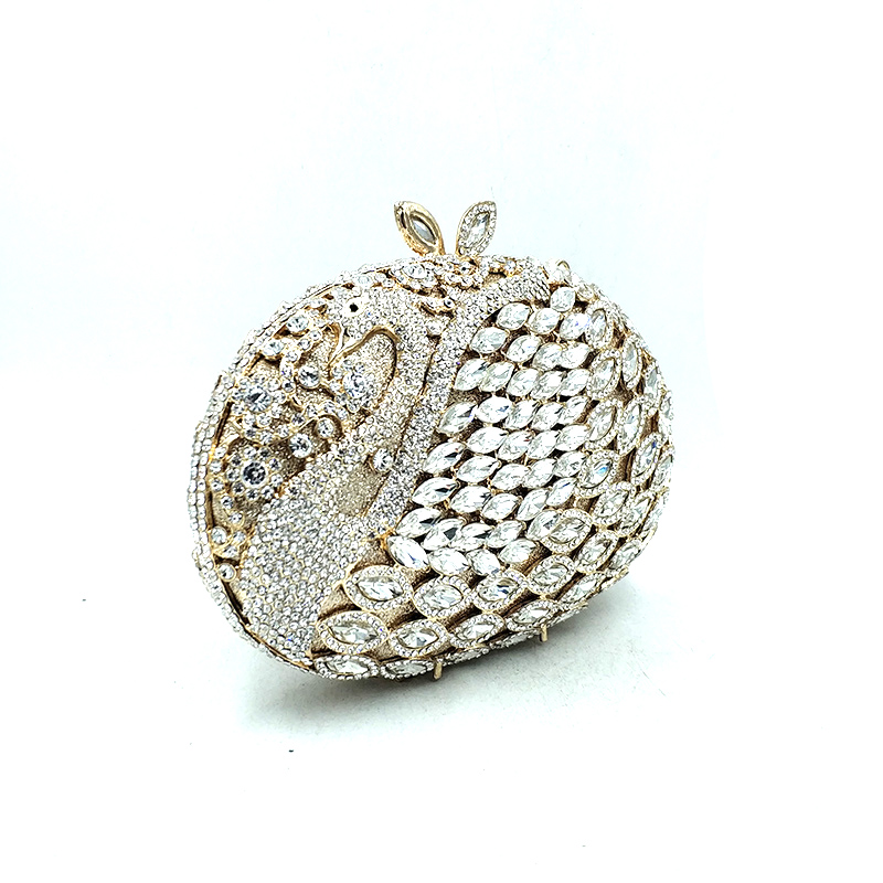 Swan Diamond Clutch