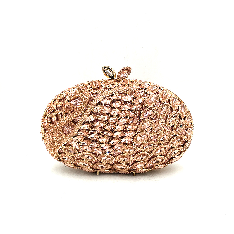 Swan Diamond Clutch