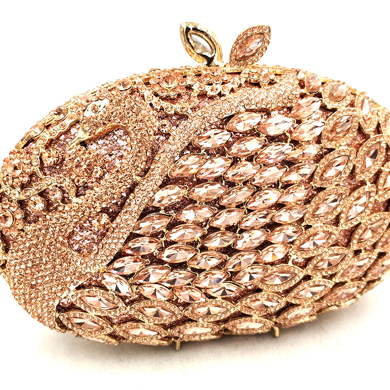Swan Diamond Clutch