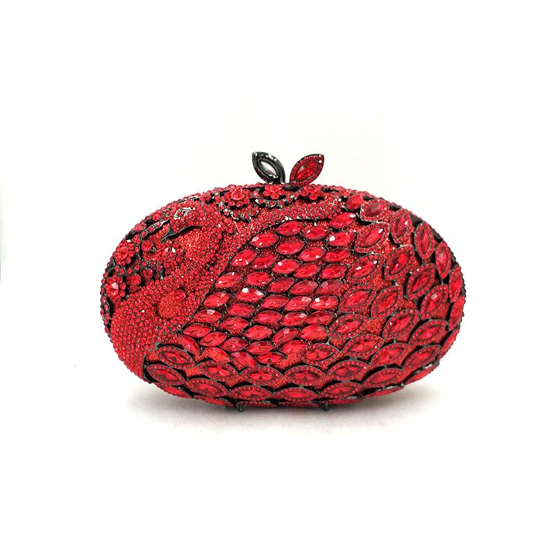 Swan Diamond Clutch