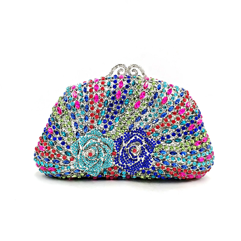 Rose Crystal Purse
