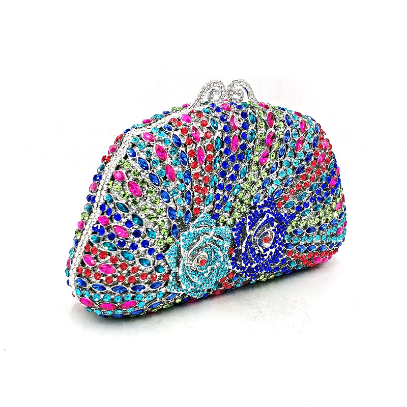 Rose Crystal Purse