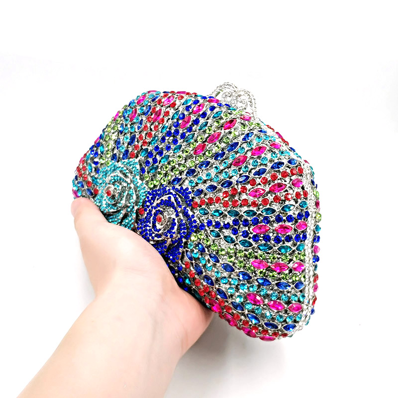 Rose Crystal Purse