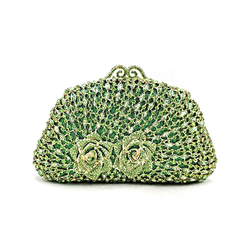 Rose Crystal Purse