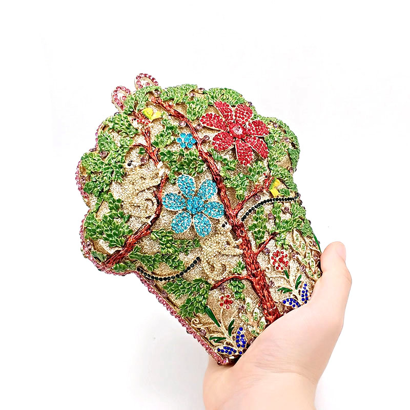 Funny Crystal Purse