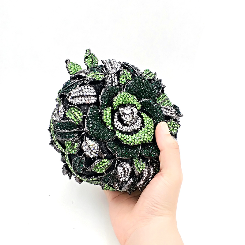 Rose Crystal Clutch