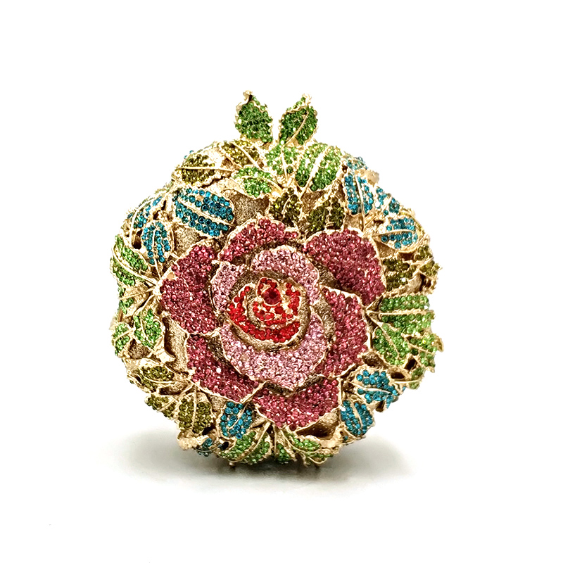 Rose Crystal Clutch