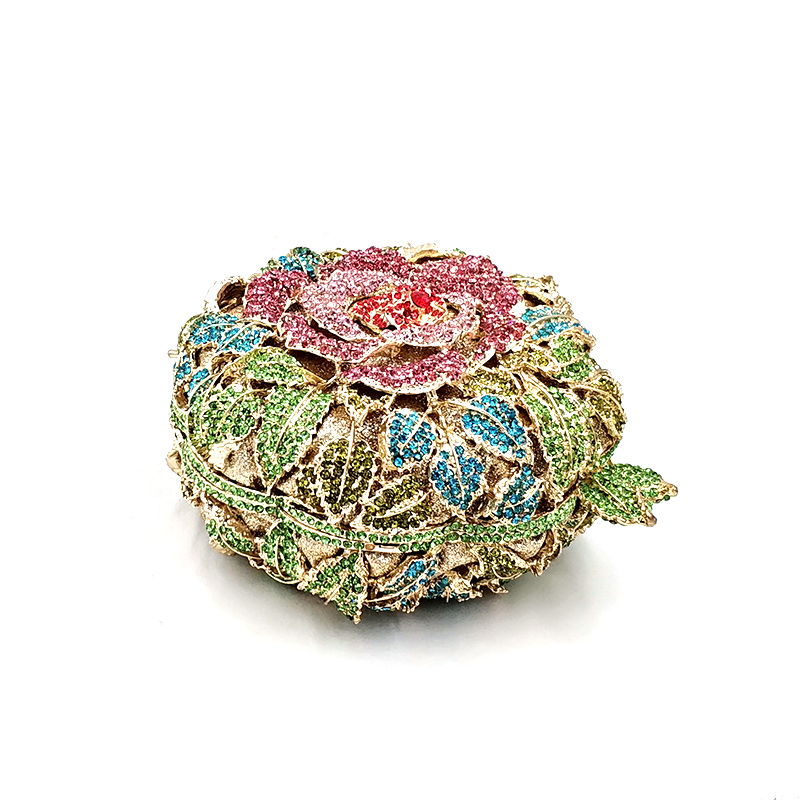 Rose Crystal Clutch