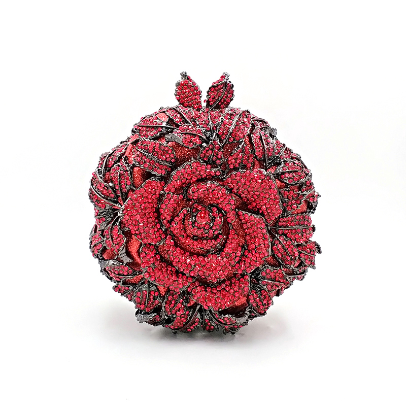 Rose Crystal Clutch