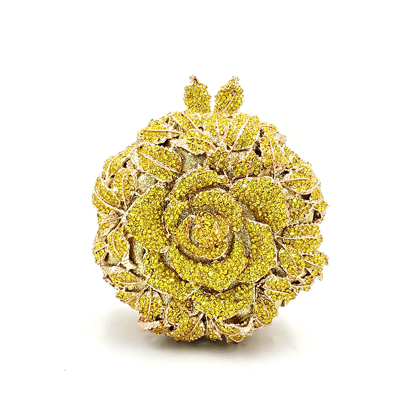 Rose Crystal Clutch