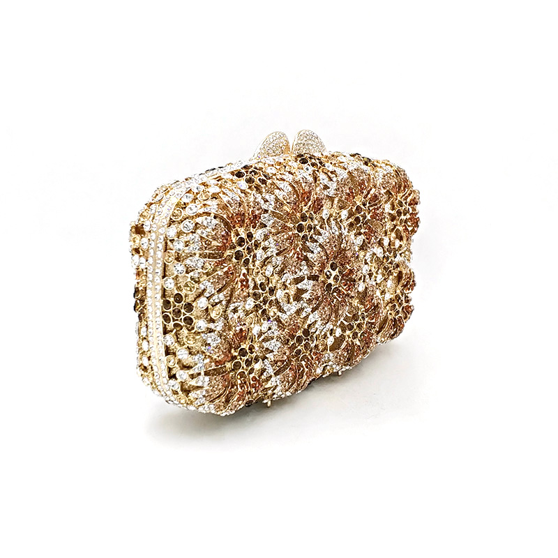 Flower Crystal Purse