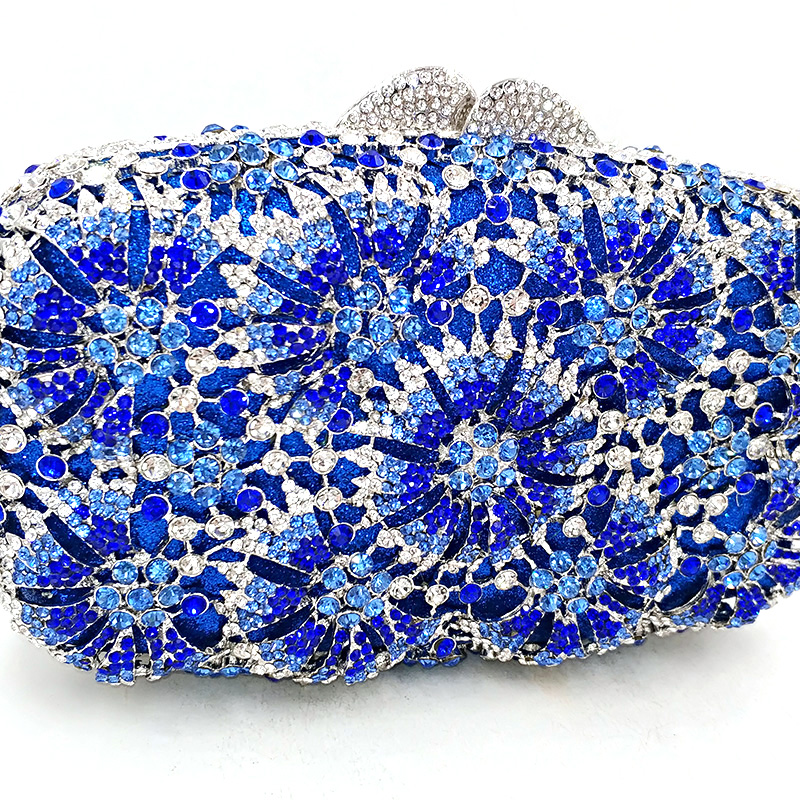 Flower Crystal Purse