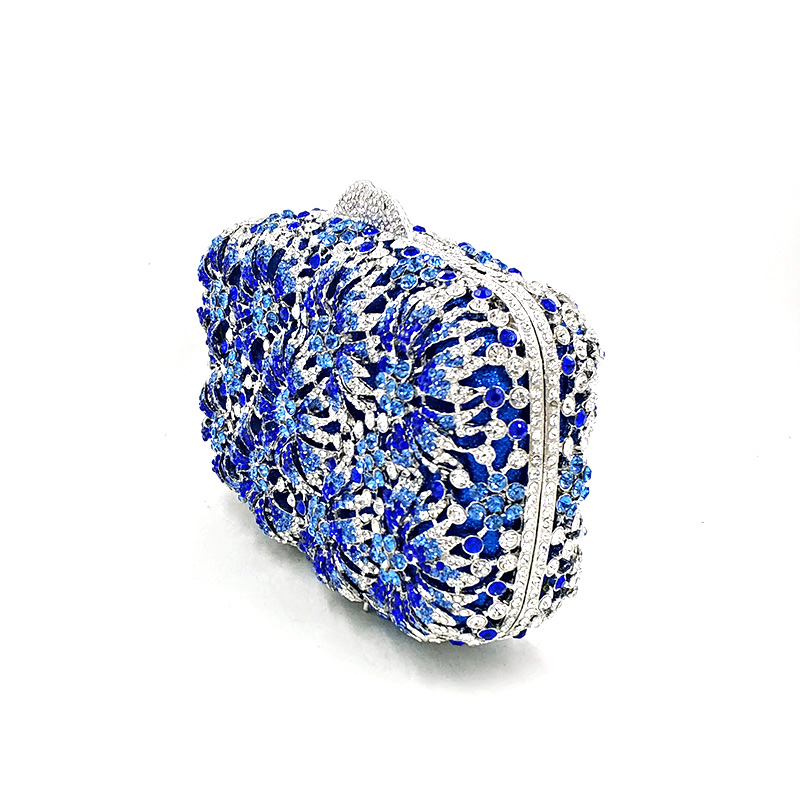 Flower Crystal Purse