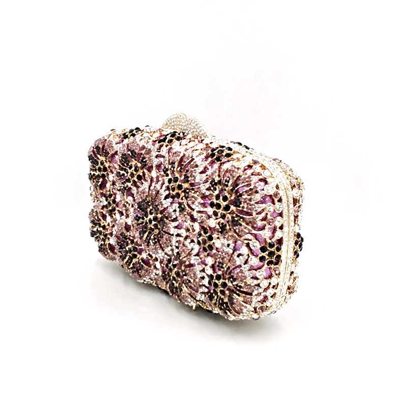 Flower Crystal Purse