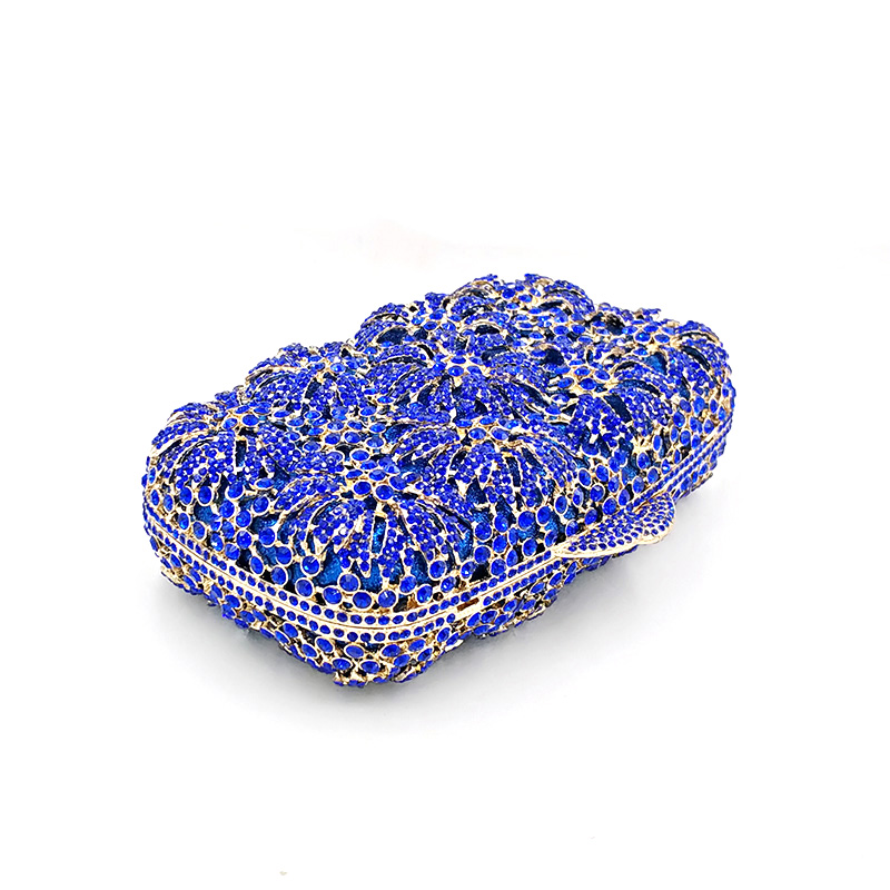 Flower Crystal Purse