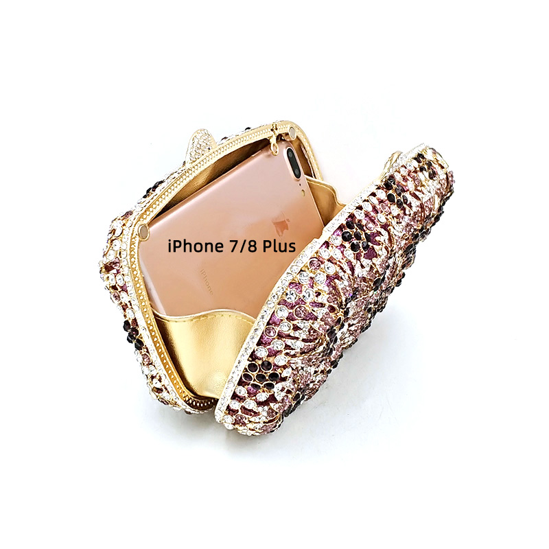 Flower Crystal Purse