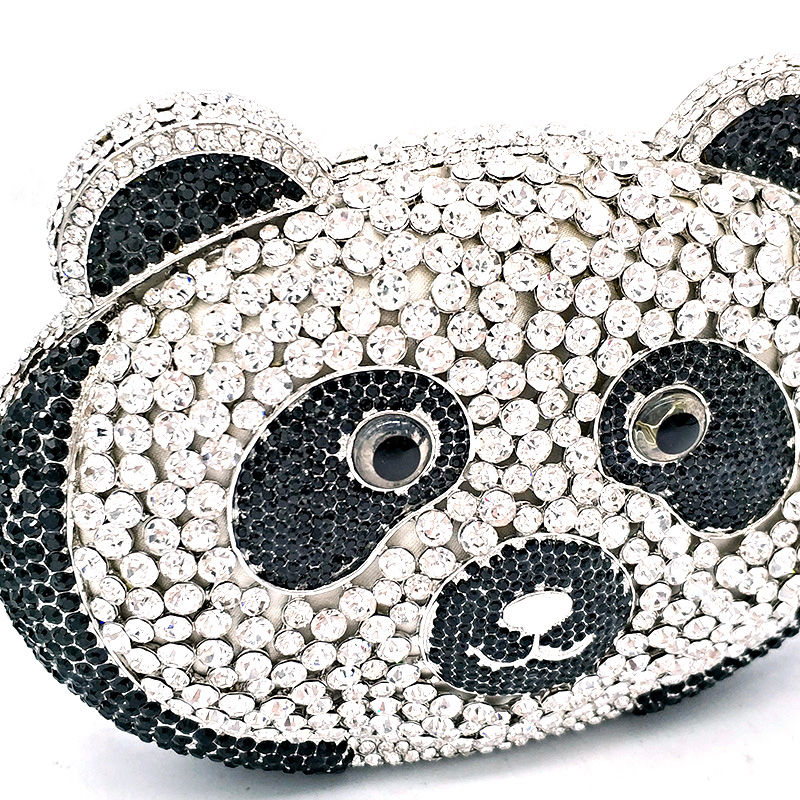 Panda Crystal Clutch