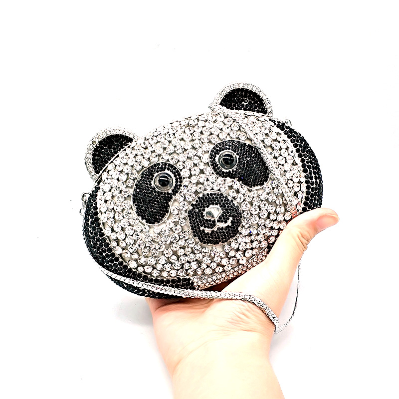 Panda Crystal Clutch