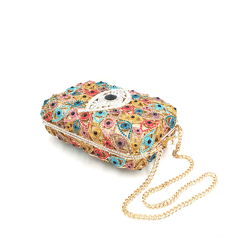 Chequered Diamond Bridal Purse