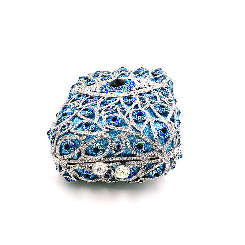 Chequered Diamond Bridal Purse