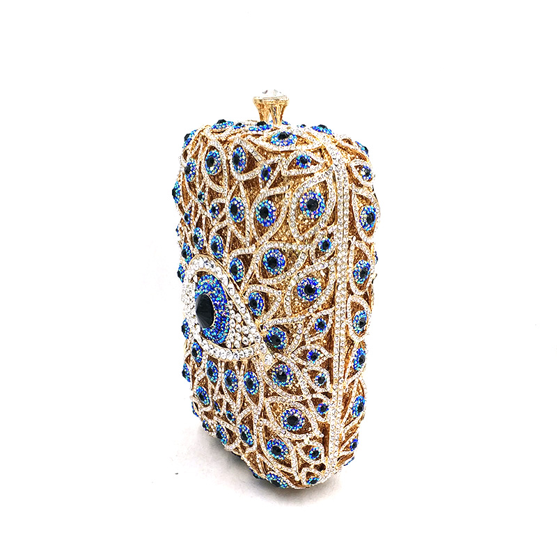 Chequered Diamond Bridal Purse